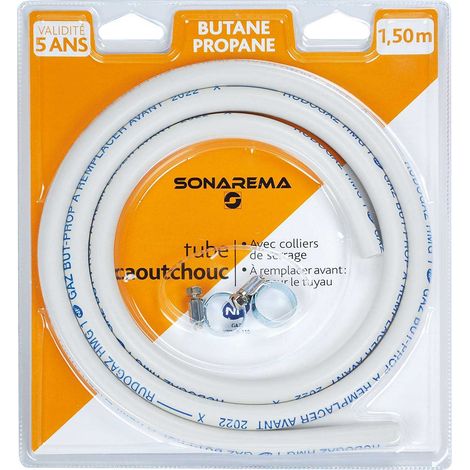 Tube souple raccordement butane propane 1.50 m