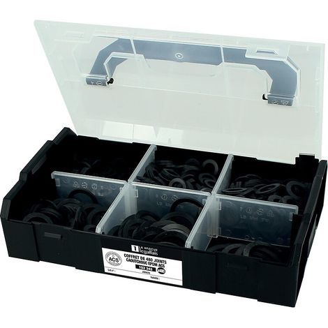 Joints caoutchouc EPDM ACS alimentaire Jarnon en coffret L-BOXX de 480 joints - NORD PICARDIE JOINTS (1/2)