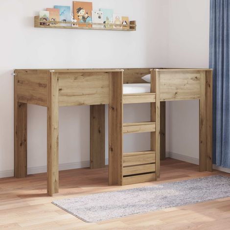 Cama Litera para Niños Roble artesanal 75 x 190 cm