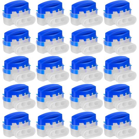 Packung mit 20 harzgefüllten Kabelverbindern für Automower Mähroboter (1/5)