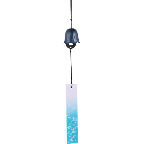 Carillon Éolien Style Japonais Forme Tulipe pour Jardin Terrasse Balcon Pendentif Suspendu Carillon Vent (1/5)