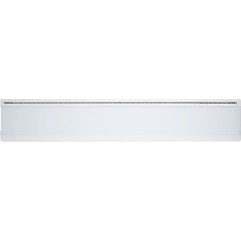 Radiateur électrique ADAX connecté en verre trempé - Blanc - 600 W - 1005x210x91mm - IVER L 06 KWT (1/5)