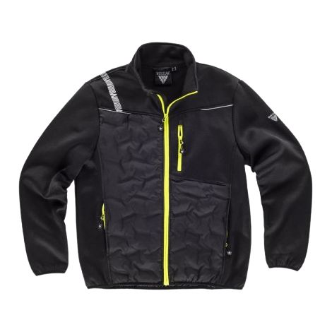 Chaqueta combinada con tejido acolchado termosellado  S7835 SPORT WORKTEAM XL Negro