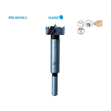 MECHE A FAÇONNER ACIER DIN 7483G D.30 Q.8/LT.90 (1/2)
