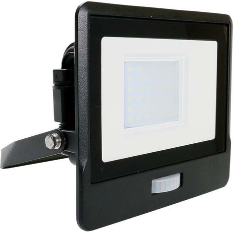 Projecteur LED V-TAC 30W Samsung capteur 6500K noir (1/5)