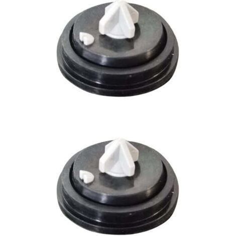 Lot de 2 Rondelles de Diaphragme en Caoutchouc de Rechange Compatibles,Rondelles de Diaphragme de Soupape,Membrane pour Robinet Flotteur,Valves à Flotteur,Membrane Joint pour Robinet Flotteur,