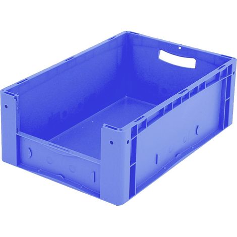 Sichtlagerkasten L600xB400xH220mm PP blau BITO (1/3)
