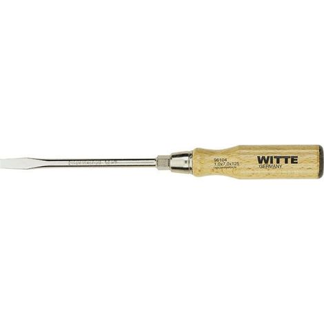 Schraubendreher Witte 96104 Holzgriff Chrom-Vanadium Stahl