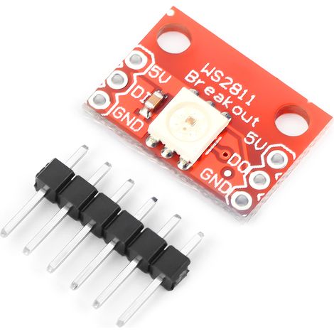 5 Stück WS2812 RGB 5050 RGB LED Breakout-Modulplatine (1/5)