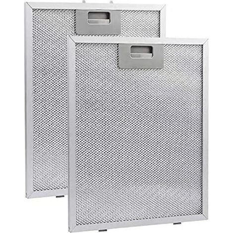 Filtre à graisse en maille métallique pour hotte aspirante 2 pièces 320 x 260 mm (1/5)