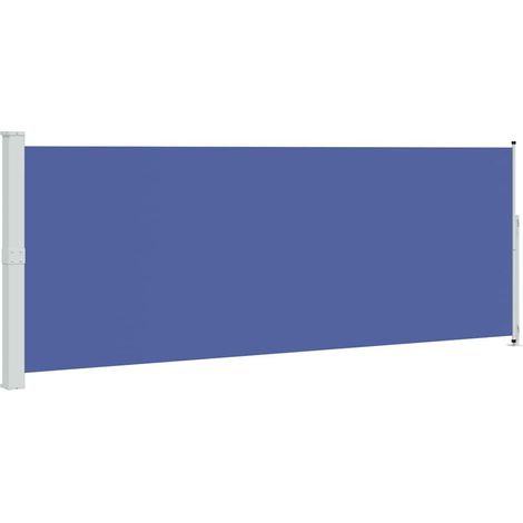 Maison Exclusive - Tenda Laterale Retrattile per Patio 180x500 cm Blu