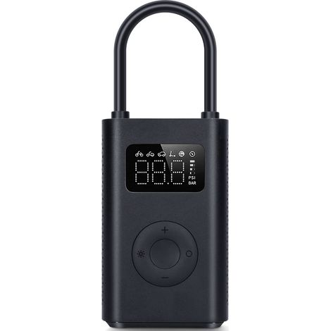 Beijiyi – Compresseur à air portatif 150 psi – 6 modes de gonflage – Écran LED – Batterie 2 x 2000 mAh – Arrêt automatique - 2000mAh