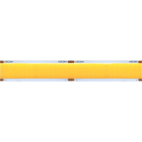 Striscia led 5m COB SURFACE IP20 monocolore da 25W/MT 24V - 3000K (1/4)
