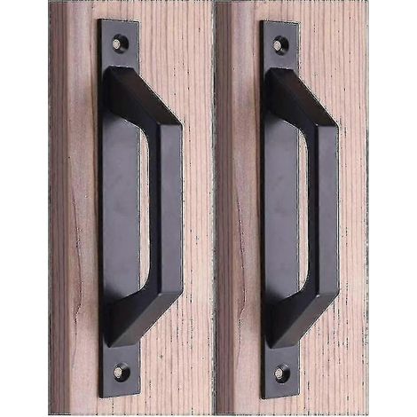 Poignée de porte coulissante en bois, 19,6 cm (1/5)