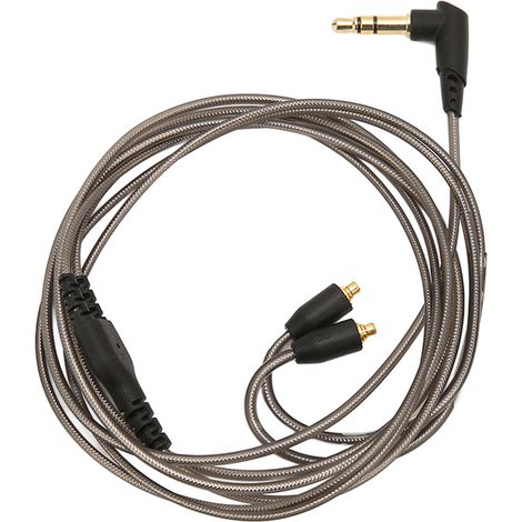 Cavo per cuffie HiFi da 3,5 mm in rame stagnato – Connettore MMCX angolato per SE425/UE900, 1,2 metri (1/5)