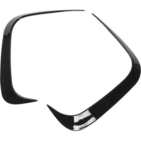 Pièces Déflecteur Pare-chocs Arrière Aérateur Gloss Noir Cadre Canard Latéral pour Série 2 M2 F87 2016-2021 (1/5)