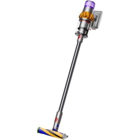 Dyson V15 Detect Absolute Aspirapolvere a bastone 2 in 1 Batteria Secco Senza sacchetto Nichel, Acciaio inox, Giallo (1/5)