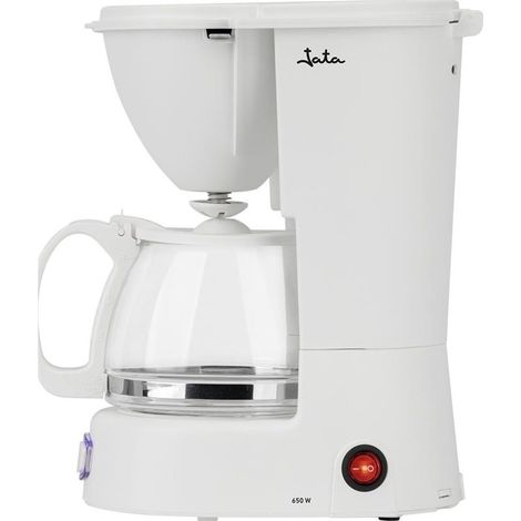 Cafetera eléctrica de goteo JATA JECA 1752, 8 tazas, jarra de cristal de 750 ml, filtro permanente con cuchara medidora, placa c (1/5)