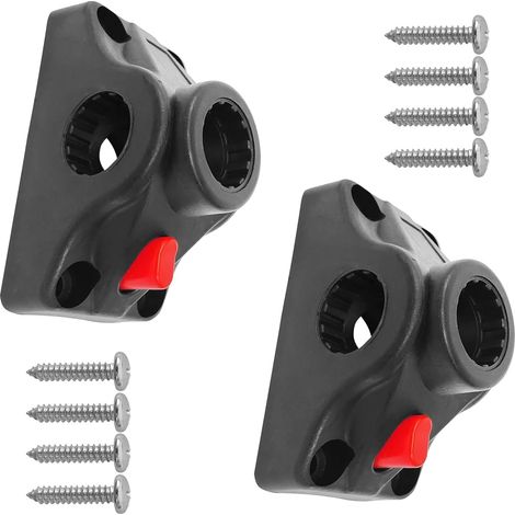 Support de canne à pêche rotatif à 360° pour bateaux - Base de montage facile à utiliser (1/4)