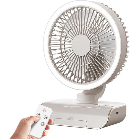 Circulateur d'Air Oscillant Ventilateur À Main Et Rafraîchisseur (1/5)