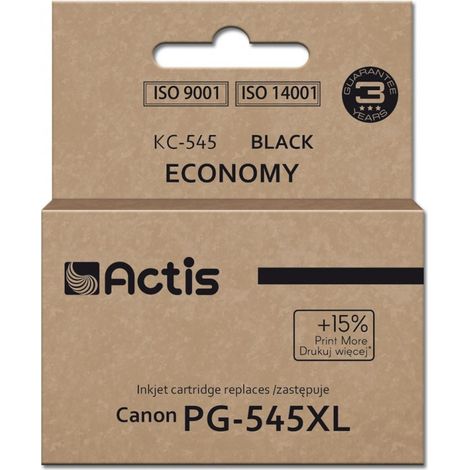 ACTIS KC-545 - Repuesto de tinta Canon PG-545XL Supreme, color negro