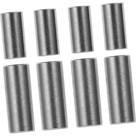 8 tiges en acier inoxydable, écrous de raccordement ronds (1/5)