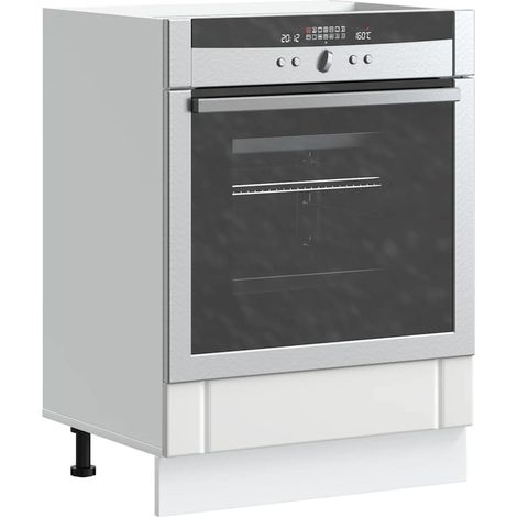 Armadio Forno Lucca Bianco in Legno Multistrato vidaXL (1/6)