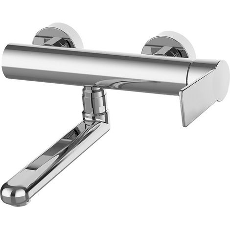 Miscelatore per lavello a parete Paffoni serie Tango TA161CR Cromato - Ottone (1/3)