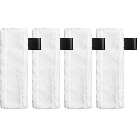 4 chiffons de nettoyage de rechange pour nettoyeurs vapeur Karcher EasyFix SC2, SC3, SC4, SC5
