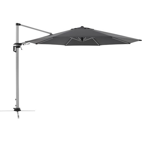 Doppler Sonnenschirm / Ampelschirm "Active Pendelschirm 370", Ø 370 cm, anthrazit, Bezug aus Polyestergewebe, Streben aus Stahl, Stock aus Aluminium, 26,2 kg Sonnenschirm / Ampelschirm "Active Pendels (1/5)