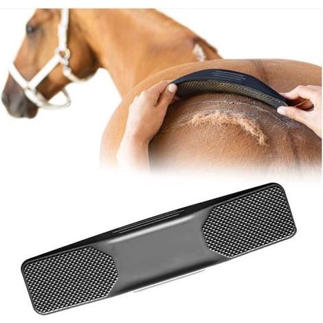 Brosse de Massage 6-en-1, Brosses de Toilettage de Cheval, Brosse de Cheval Massage, Brosse Massage Cheval, Cheval Peigne de Massage (1/4)