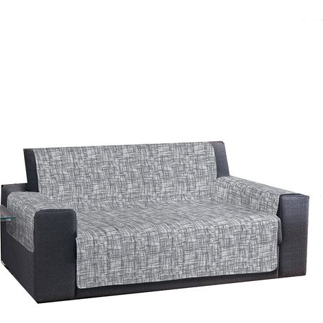 Copridivano made in Italy copripoltrona salvadivano 4 misure antimacchia Grigio - 1 Posto