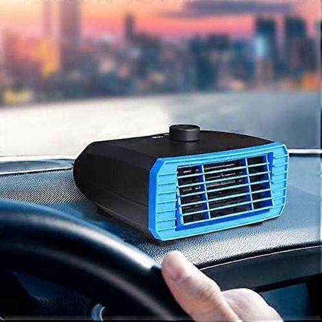 Chauffage de voiture portable, désembueur de pare-brise, rotation à 360°, modes de chauffage et de refroidissement, chauffage rapide, désembuage et dégivrage du pare-brise (1/5)