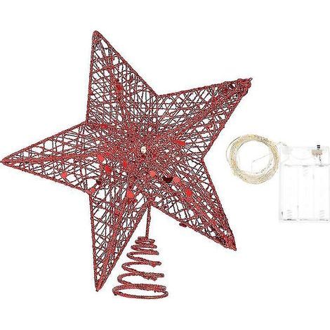 1 Set sternförmiger Weihnachtsdekorationen (1/3)