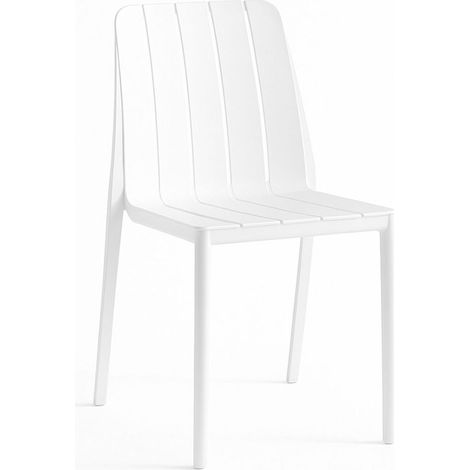 Sillas Jardín - Silla Zavi - Blanco