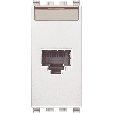 VIMAR - 20339.5.B Presa RJ45 Netsafe Cat5e FTP 110 bianco