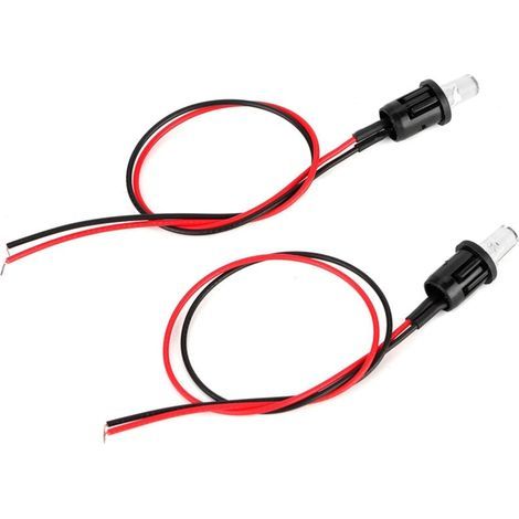 1 paire de lumières LED pour tableau de bord, alarme alternative, DC 12V, pour voiture (1/5)