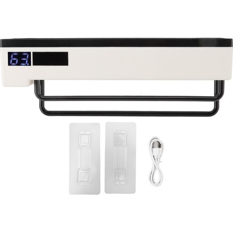 Zahnbürstenhalter mit UV-Sterilisation, Solarladung und Digitalanzeige – 2-in-1-Wandhalterung mit automatischer Funktion (1/5)