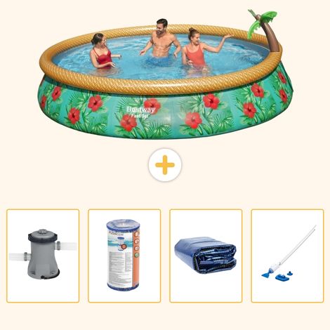 Bestway Bestway Fast Set Ronde - 457x84 cm - 5-pièces  S201 (1/5)