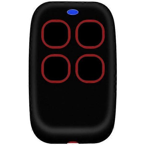 Duplicateur de porte de garage multifréquence : 286 MHz : 868 MHz pour télécommande d’ouvre-portail. Rouge (1/5)