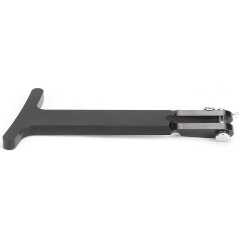 Robuster, kugelgelagerter Motorhaubenentriegelungsgriff aus Aluminiumlegierung für R32 MK4 2004, Schwarz (1/5)