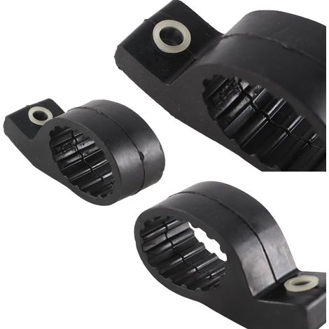2 Pcs Rubber Fuel Pump Holder Car Dies Air Auxiliary Heater Pump Mounting Bracket Durable
