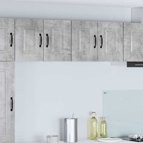 Küchenschrank Kalmar 2 pcs Beton Grau 60 x 31 x 40 cm