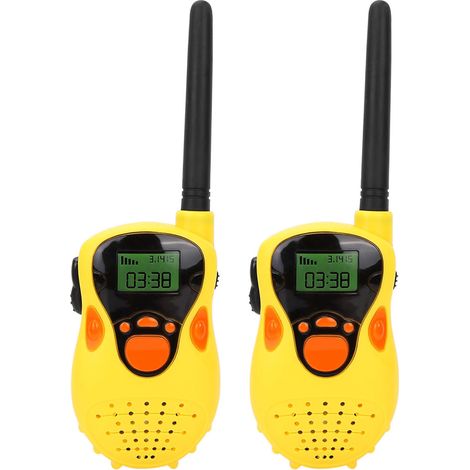 Talkie-Walkie Enfant 80-100M Mini Radio Communication Jouet Extérieur Cadeau Éducatif (1/5)