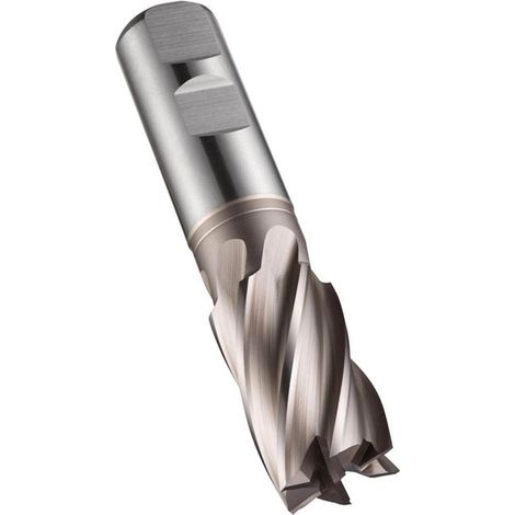 Fresa a candela C246 DIN 844 K D.25mm Tagli -L.45mm HSS-E-PM TiCN 30Gradi Z.5