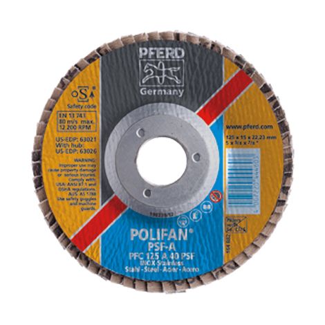 PFERD Polifan Disco 180-22 Grana 40 - 67704185