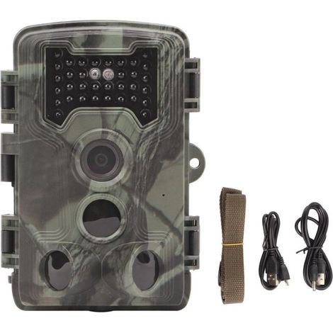 Caméra de chasse infrarouge 1080P 36MP étanche IP66, détection automatique, angle large 120° pour observation de la faune (1/5)