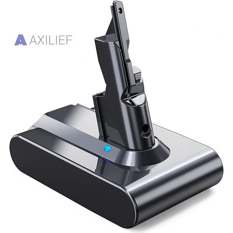 Batterie de remplacement 21.6V 5.0Ah pour aspirateur Dyson V7 – Li-ion – Autonomie prolongée – Compatible V7 Absolute, V7 Animal, V7 Fluffy (1/3)
