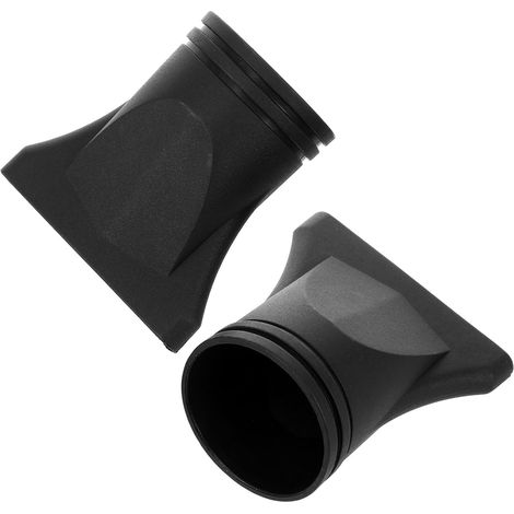 Embouts Universels pour Sèche-cheveux 2 Pcs, Diffuseurs Noirs en Nylon Résistants à Haute Température, Diamètre 4-4,8 Cm, Accessoire Coiffage Précis et Nettoyage pour Usage (1/5)