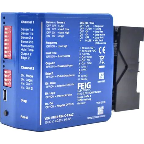 Rilevatore Magnetico Spira Detector Bicanale Ad Innesto Dp2 FAAC 785599 Per Auto Veicoli Camion